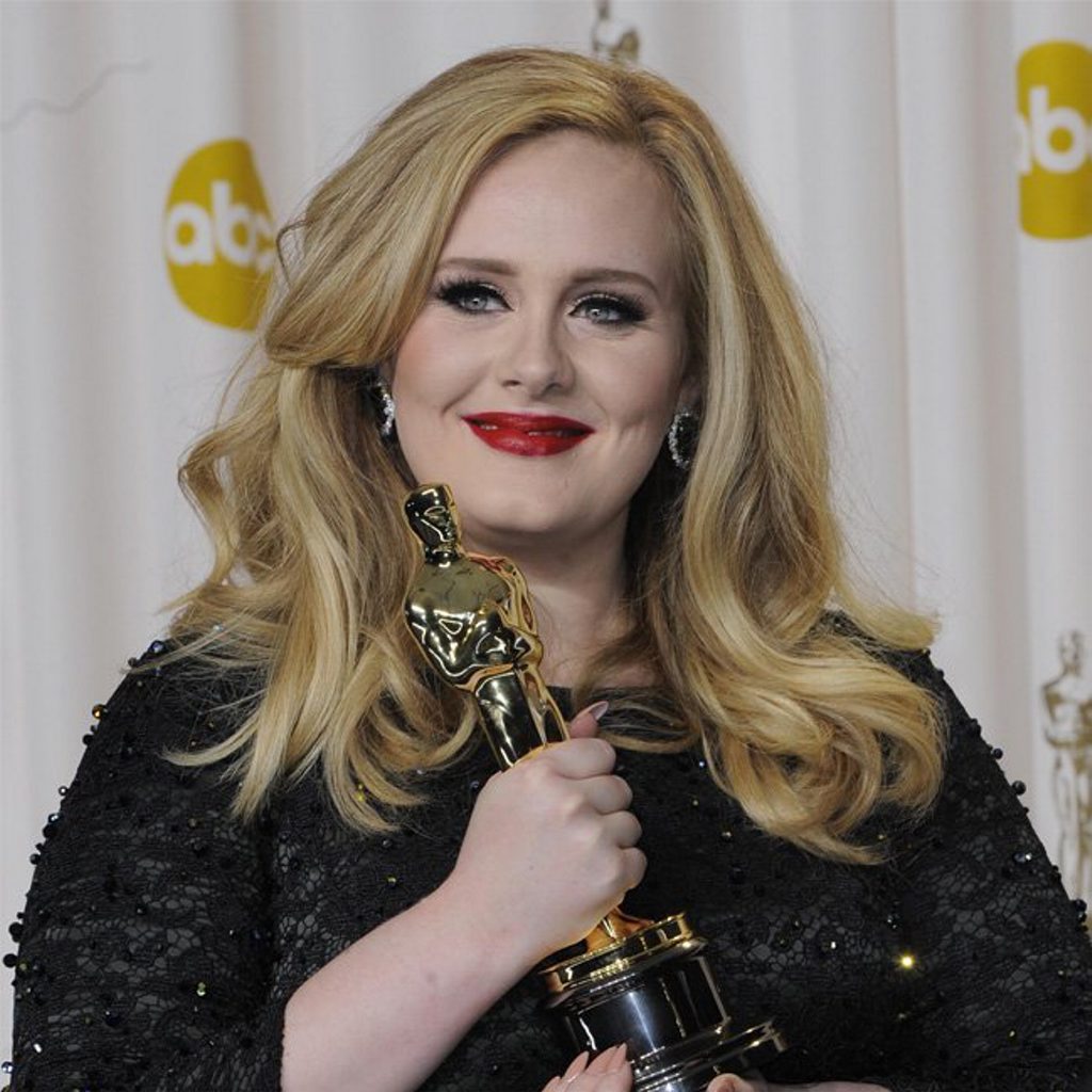 Adele recorded the track for the 2012 film Skyfall. Adele recorded the track for the 2012 film Skyfall.